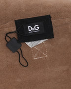 SS 2010 Runway Suede Micro Mini Skirt