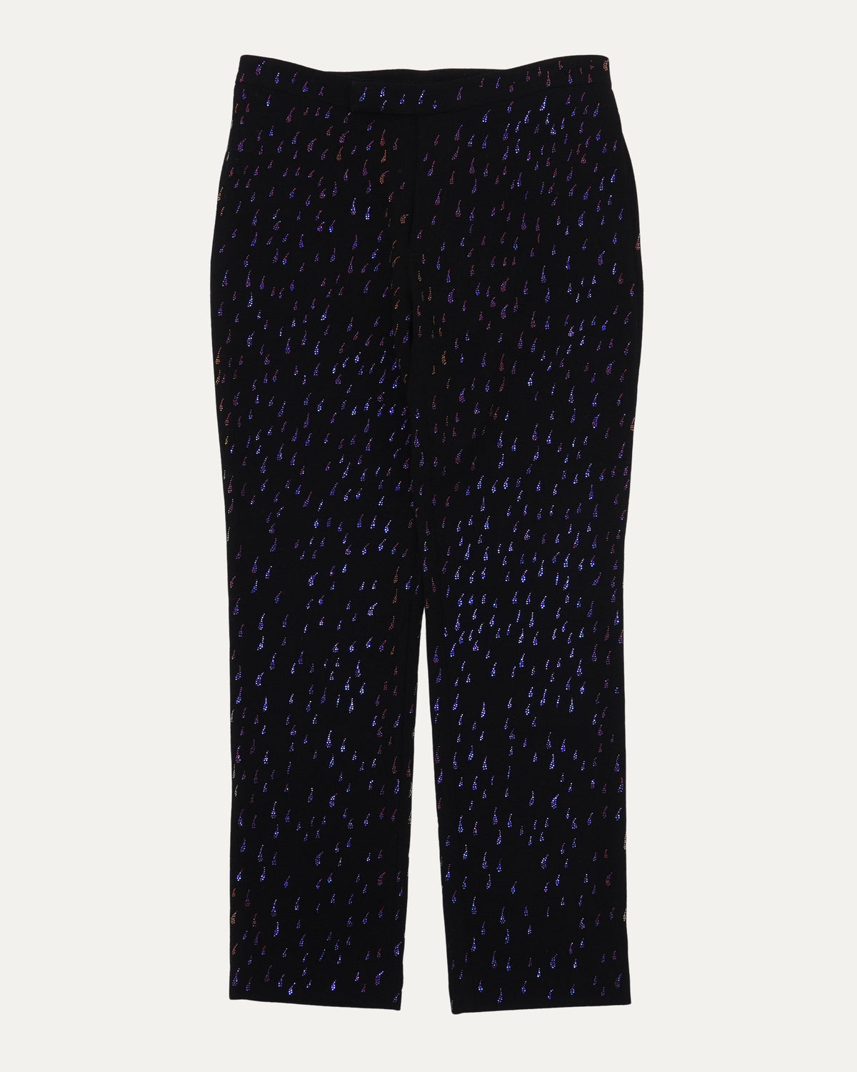 Rhinestone Embellished Trousers
