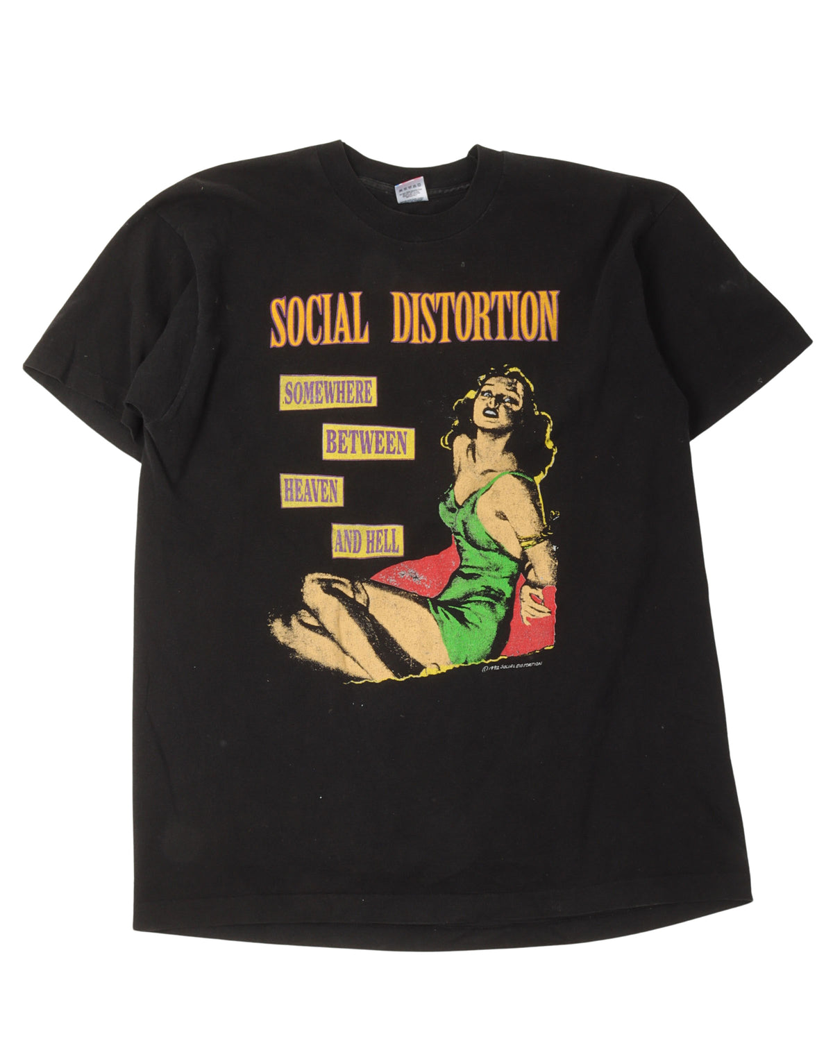 Social Distortion 1992 Tour T-Shirt