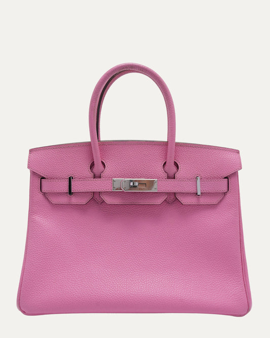 Pink Togo Leather Birkin 30