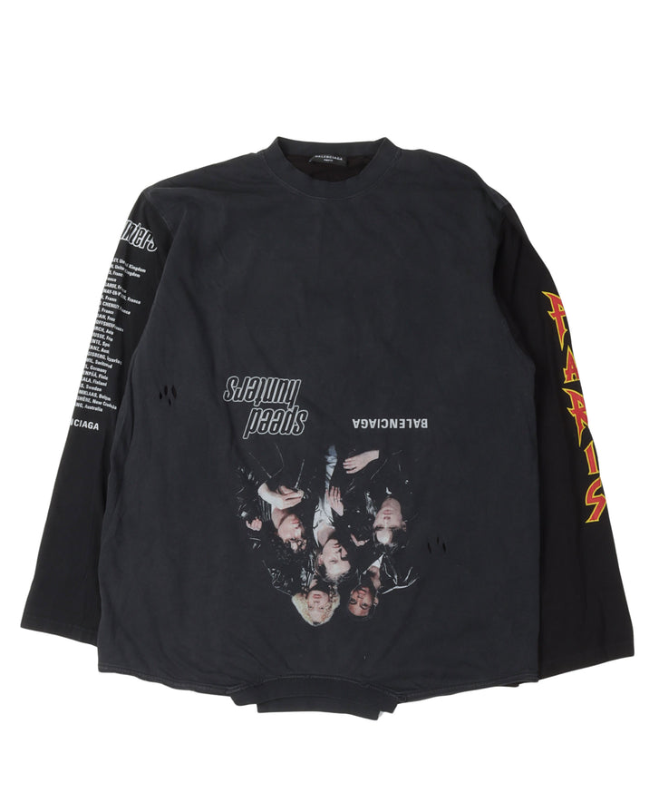 Reworked 'Speed Hunters' Long Sleeve T-Shirt