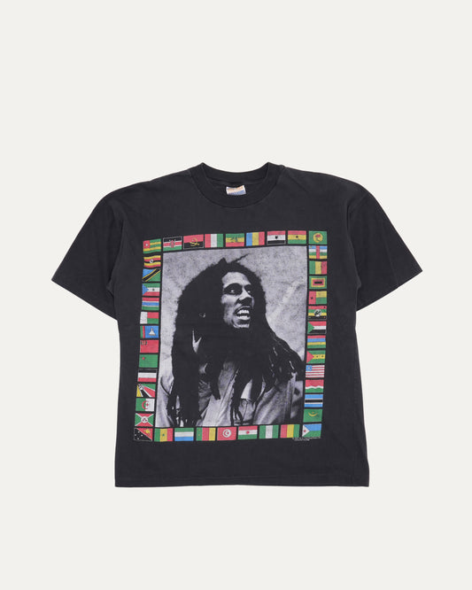 Bob Marley Flags T-Shirt