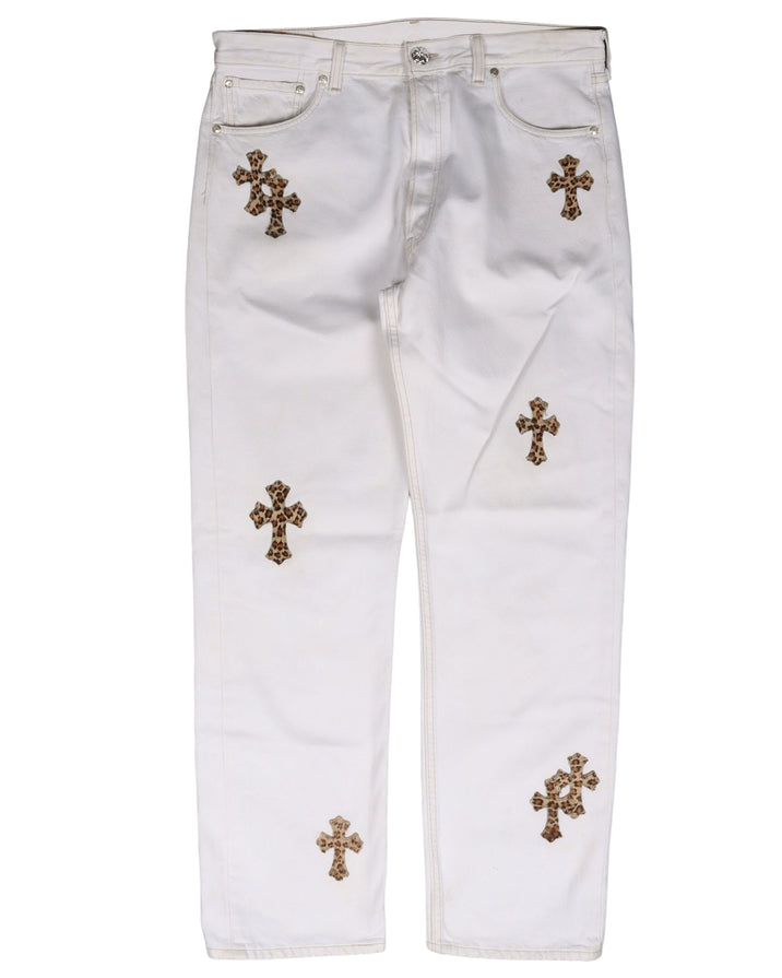 Levi's Cheetah Cross Patch Jeans