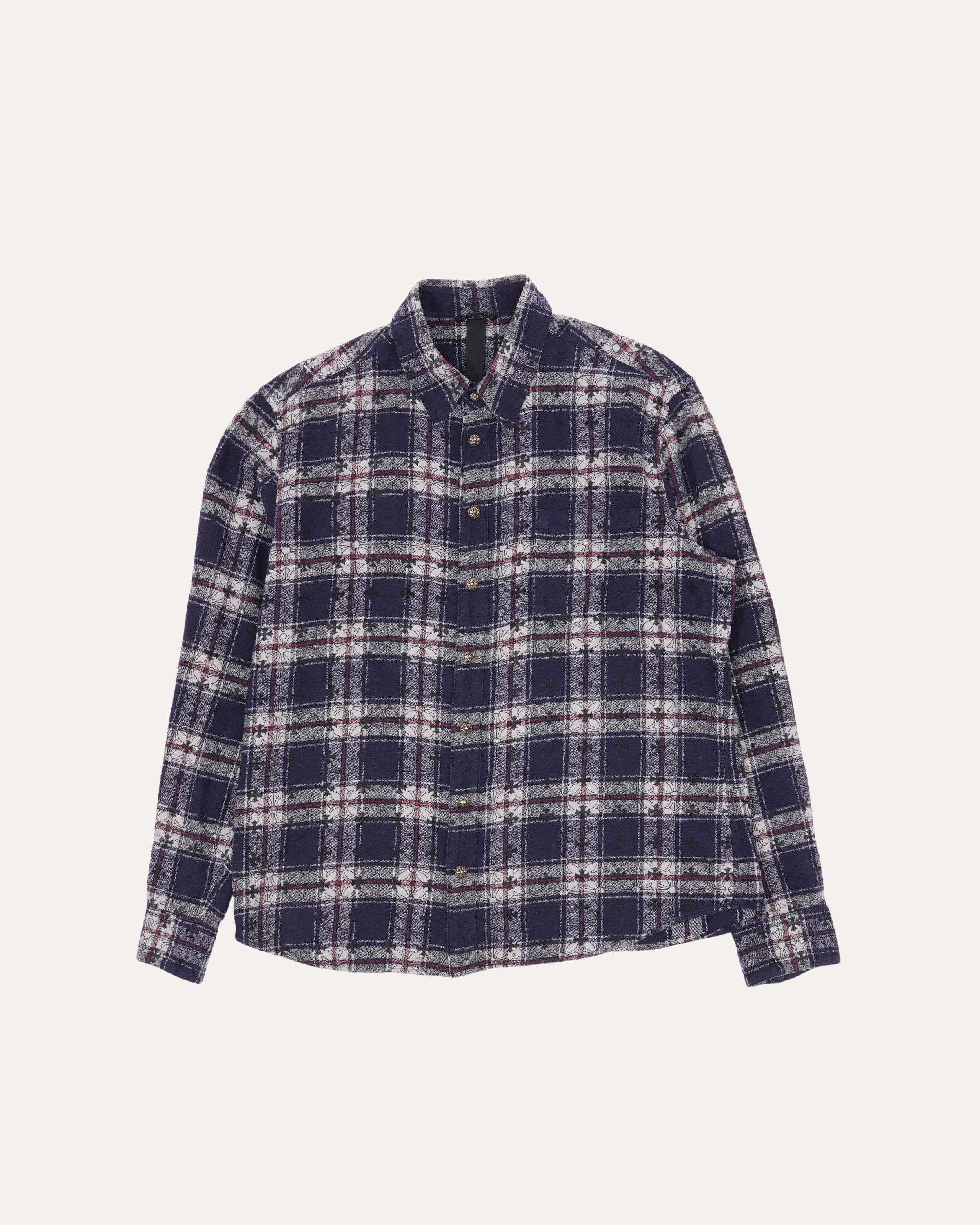 Loose Ends Cross Patch Flannel Shirt