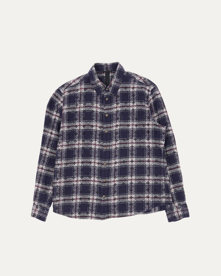 Loose Ends Cross Patch Flannel Shirt