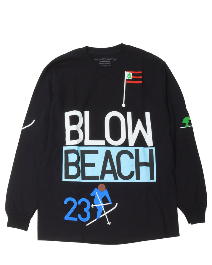 Pusha T Blow Beach Long Sleeve T-Shirt