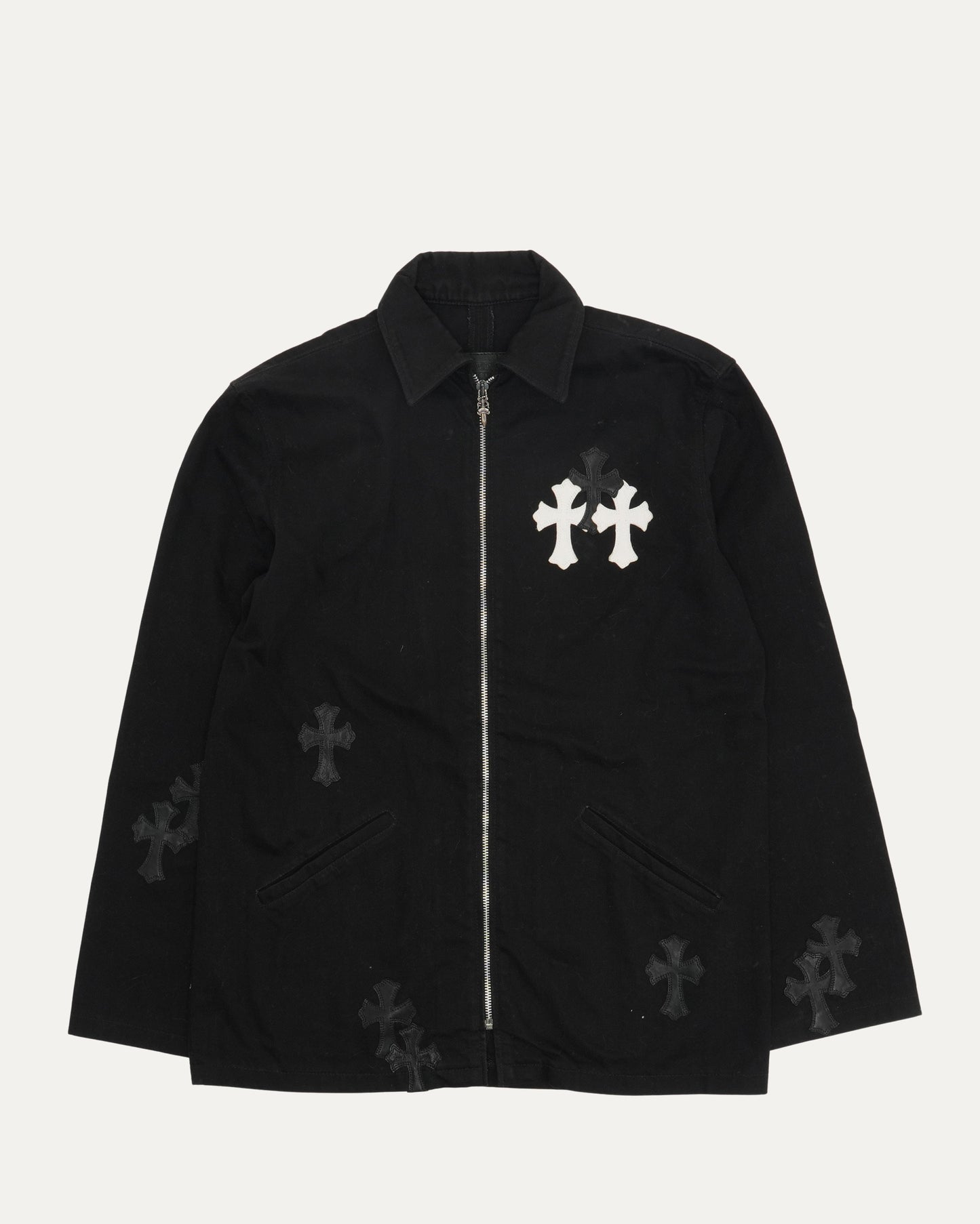 Cross Patch Fleur Yoke Work Jacket