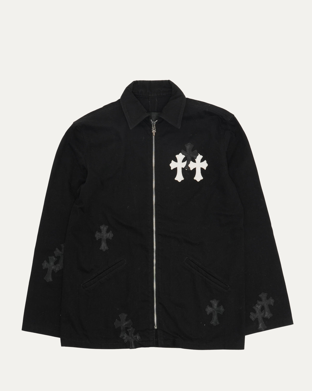Cross Patch Fleur Yoke Work Jacket