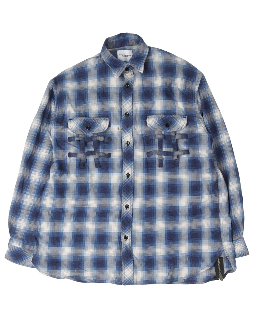 John Doe Zipper Flannel Shirt