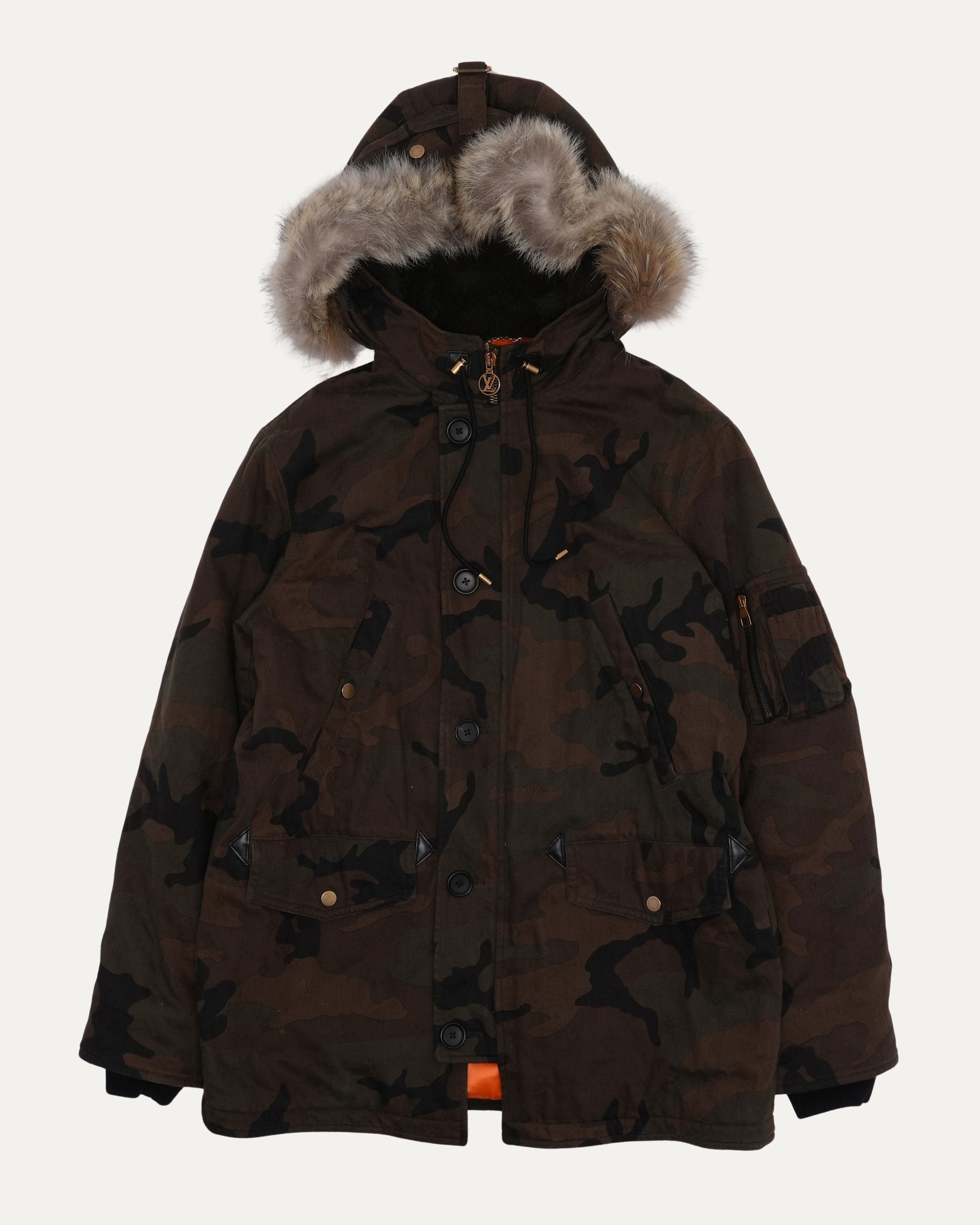 Louis Vuitton Supreme Camouflage Parka – Justin Reed