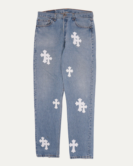 Levi's 501 Cross Patch Jeans