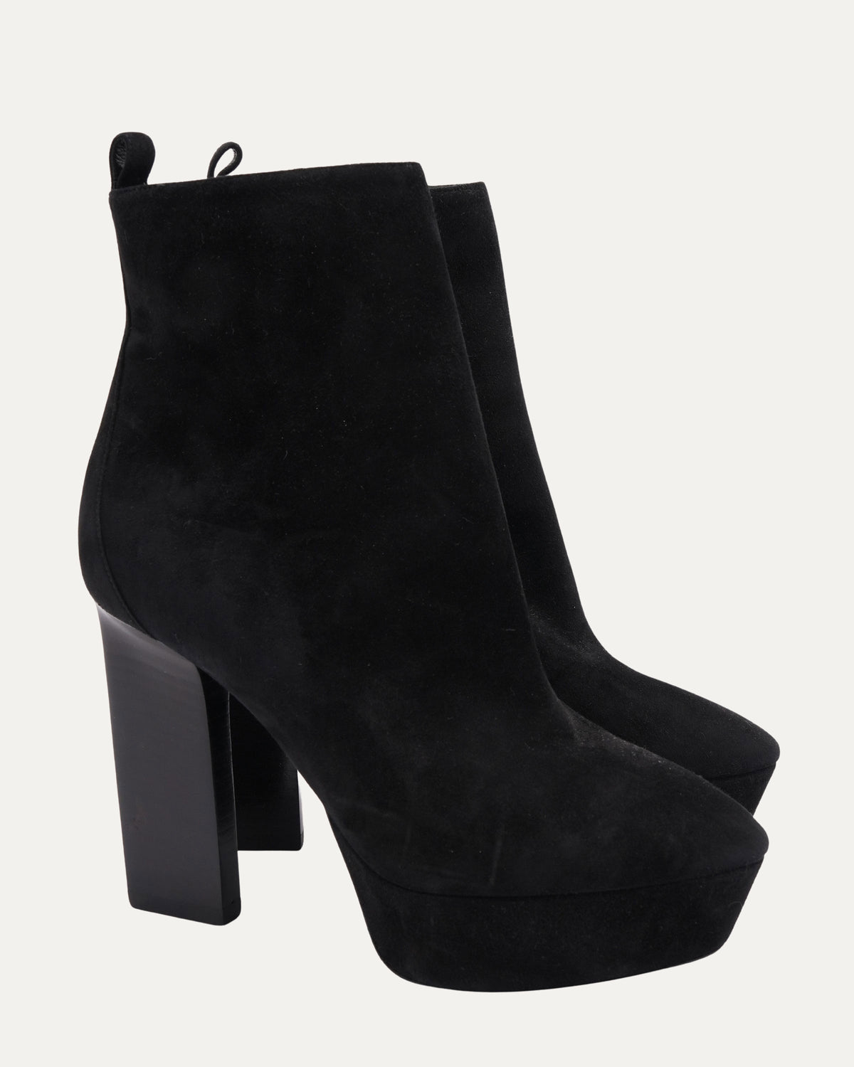Suede Platform Vika Ankle Boots