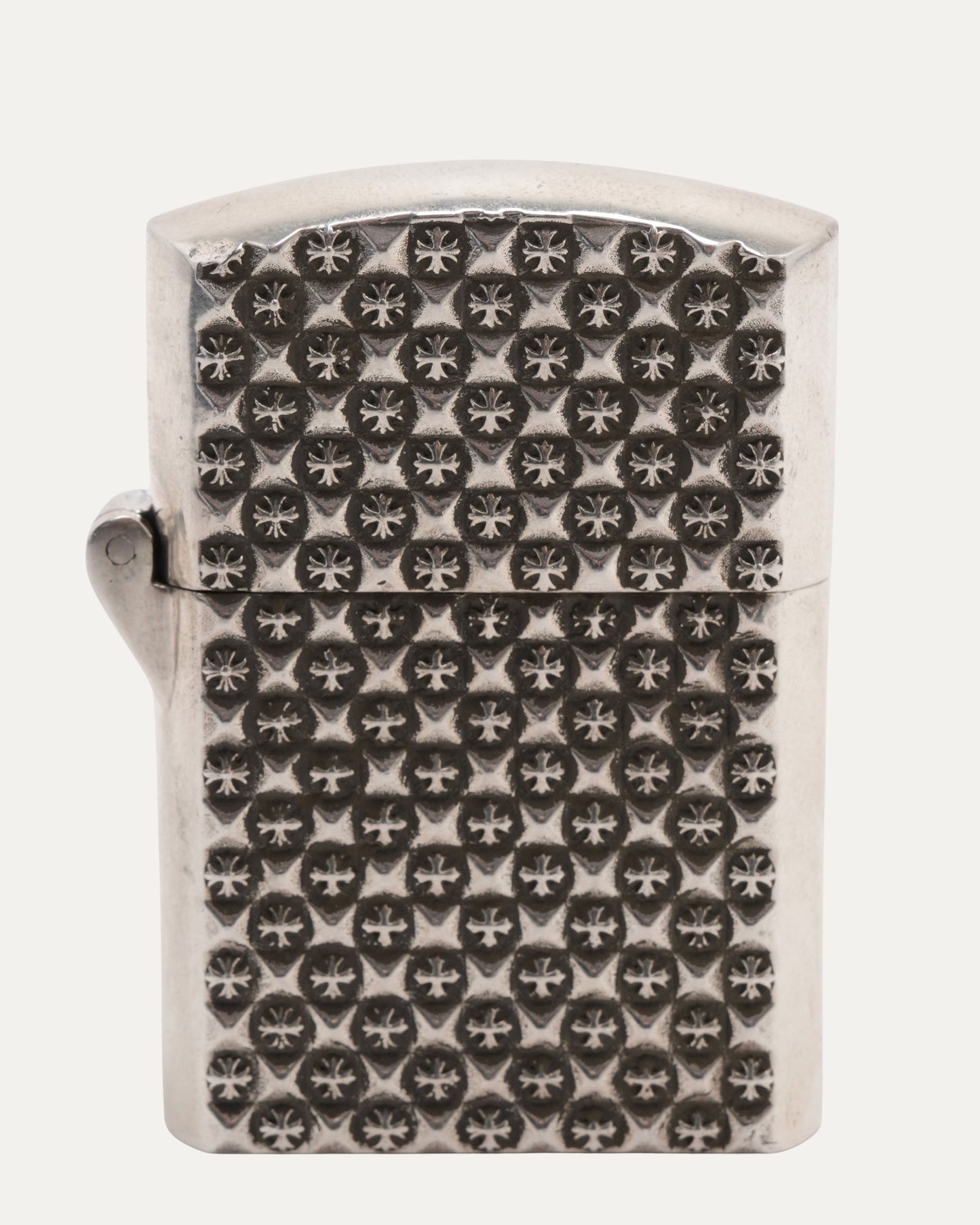 Rough Grip Plus Cross Zippo Lighter