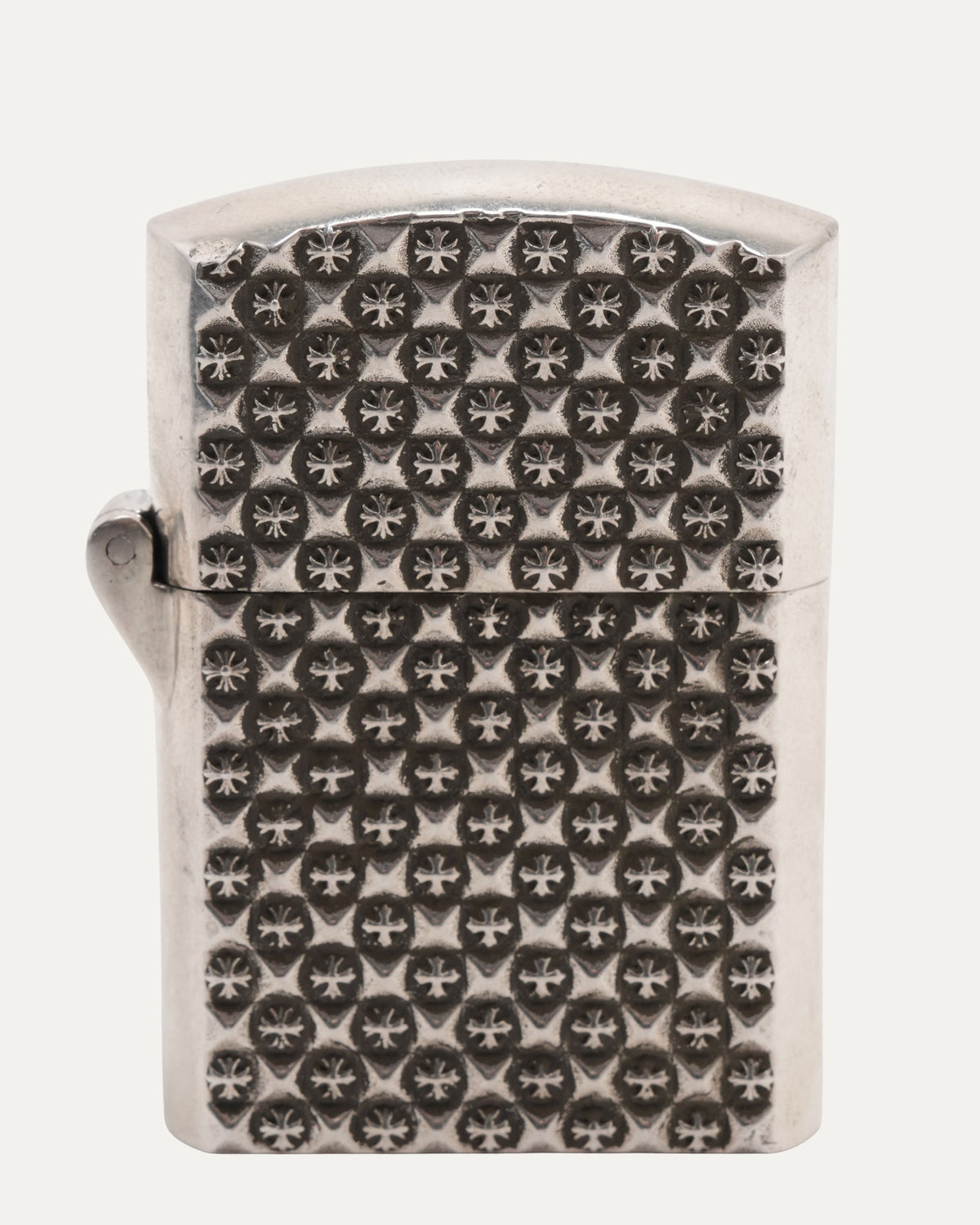Rough Grip Plus Cross Zippo Lighter