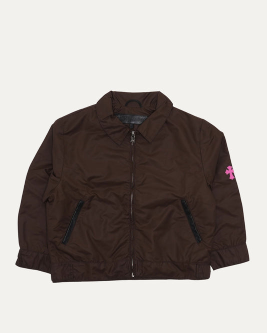 Nylon Cropped Jacket