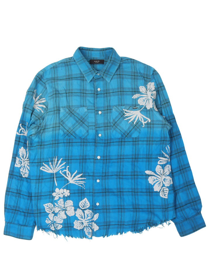 Floral Flannel Shirt