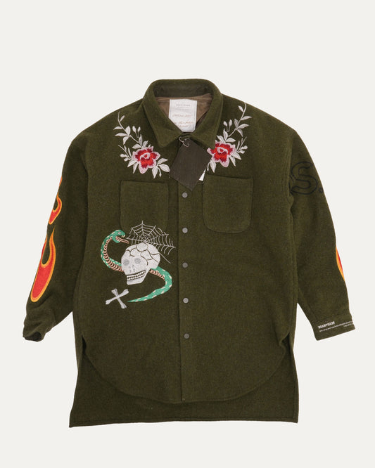 Oversized Shirt Jacket