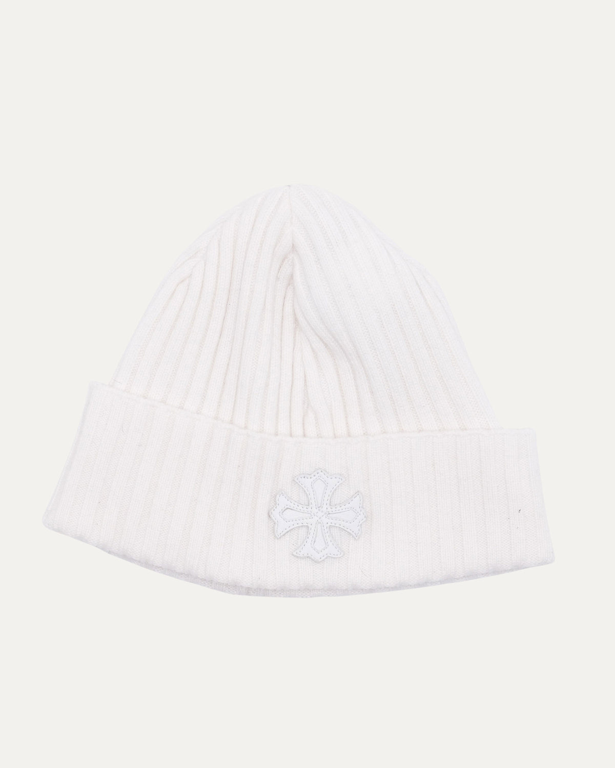 Cashmere Plus Cross Patch Beanie
