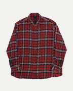 Cross Patch Loose Ends Flannel Shirt