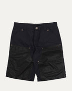 Nylon Leather Double Knee Carpenter Shorts