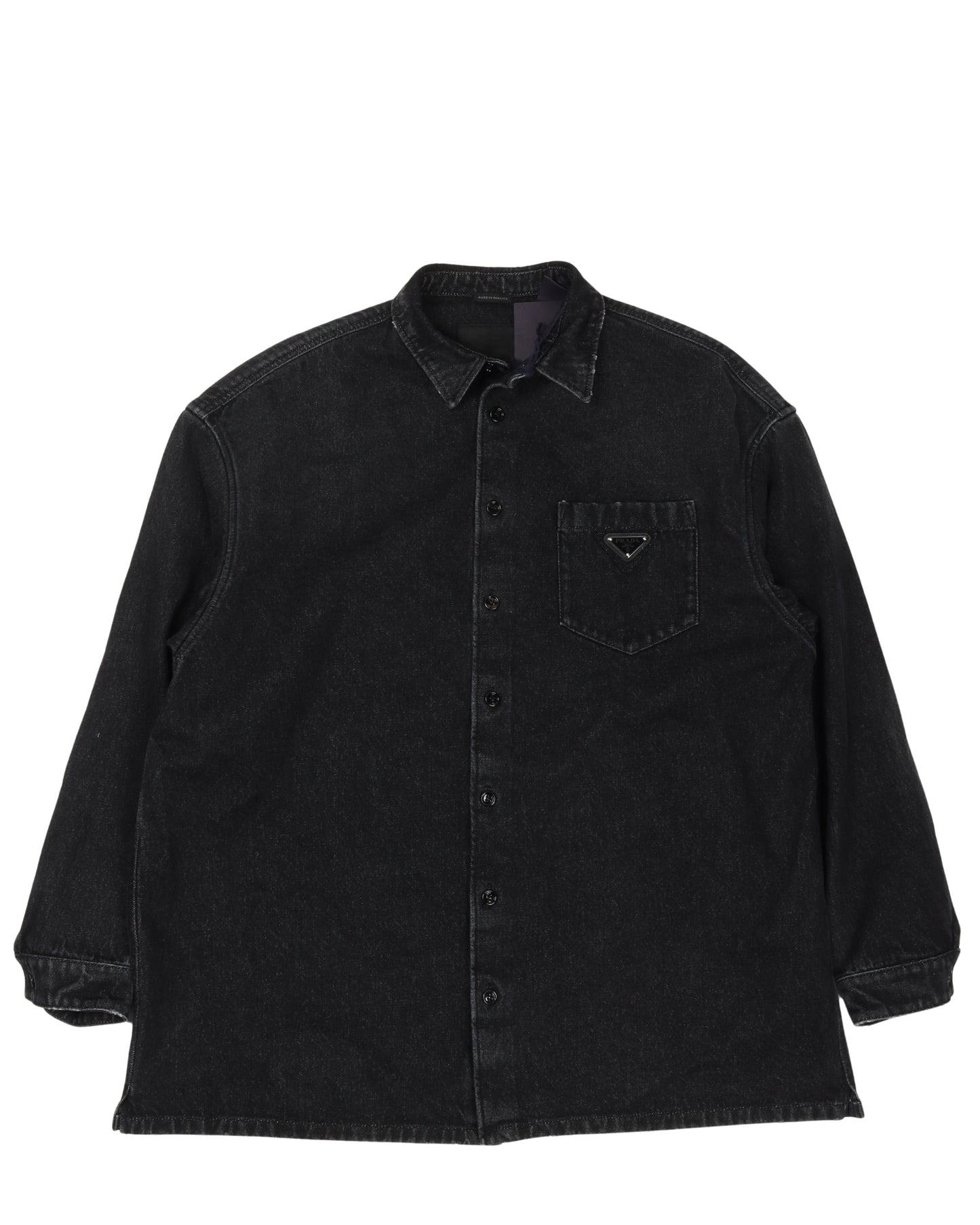 Logo Denim Shirt