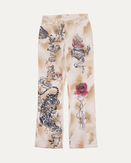 SS 2003 Tattoo Jeans