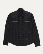 Cross Patch Flannel Shirt