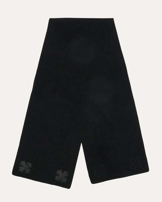 Cashmere Cross Patch Scarf