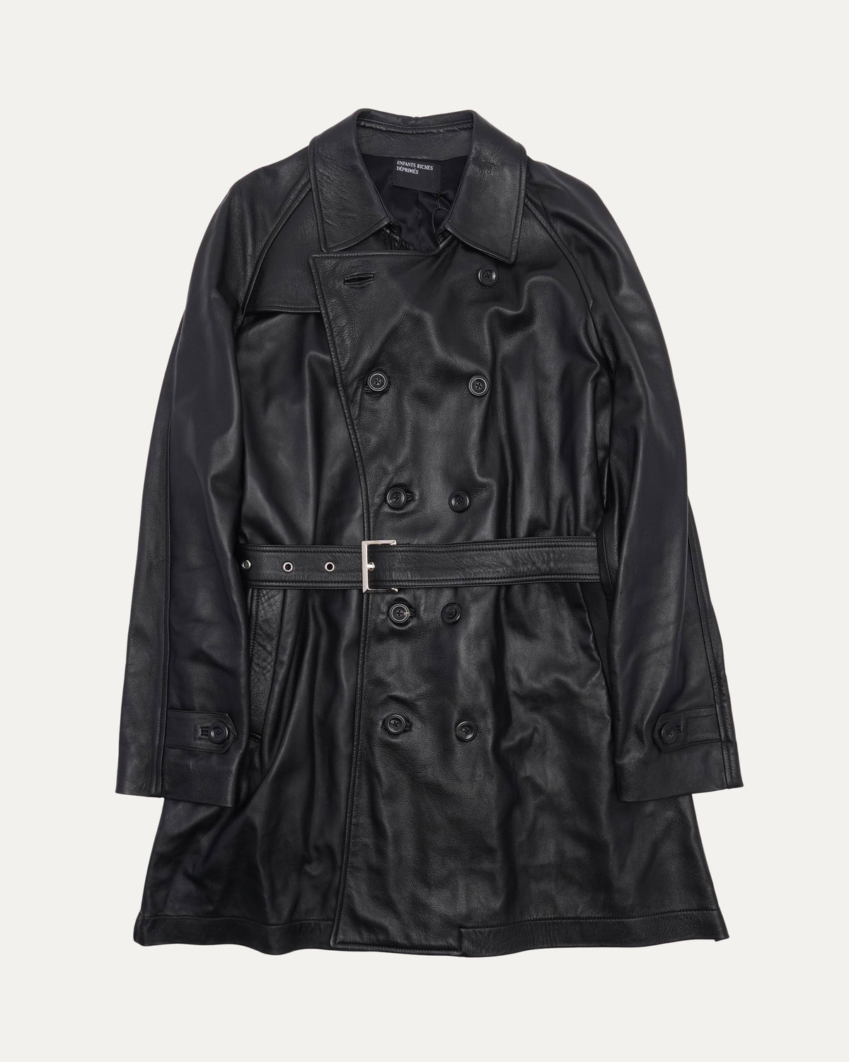 Leather Trench Coat