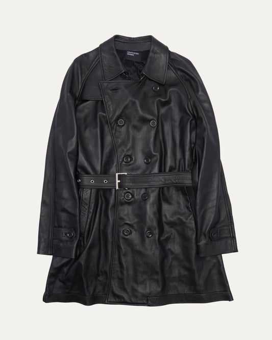 Leather Trench Coat