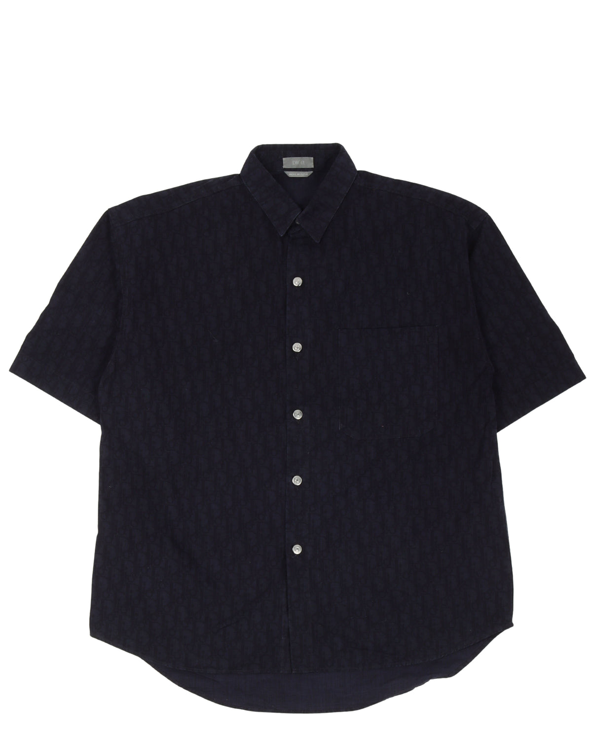 Oblique Monogram Denim Shirt