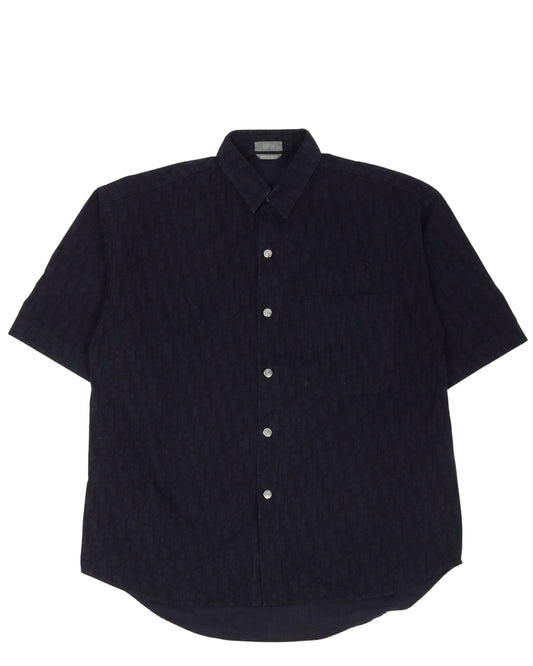 Oblique Monogram Denim Shirt