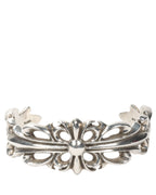 Floral Bangle Bracelet