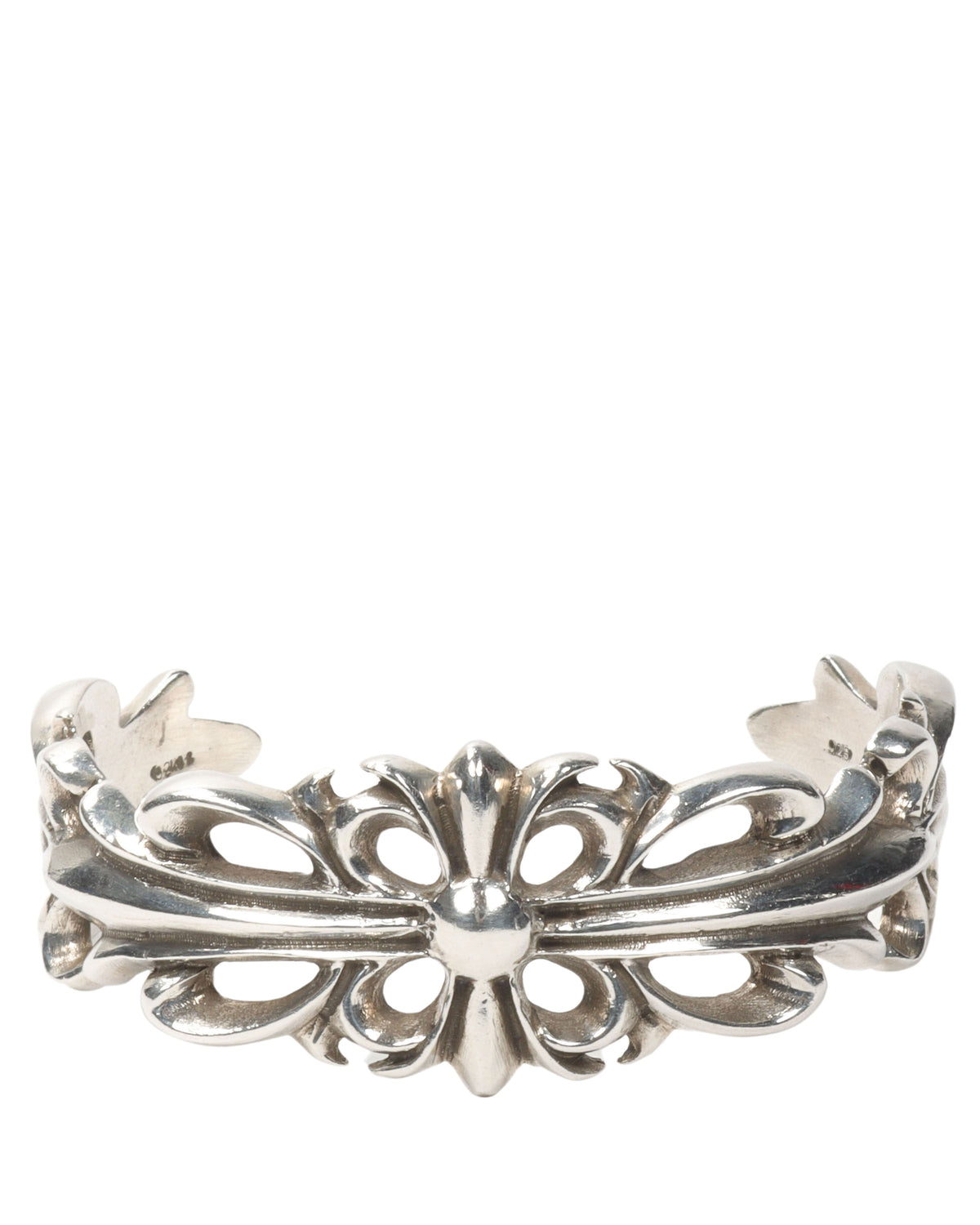 Floral Bangle Bracelet
