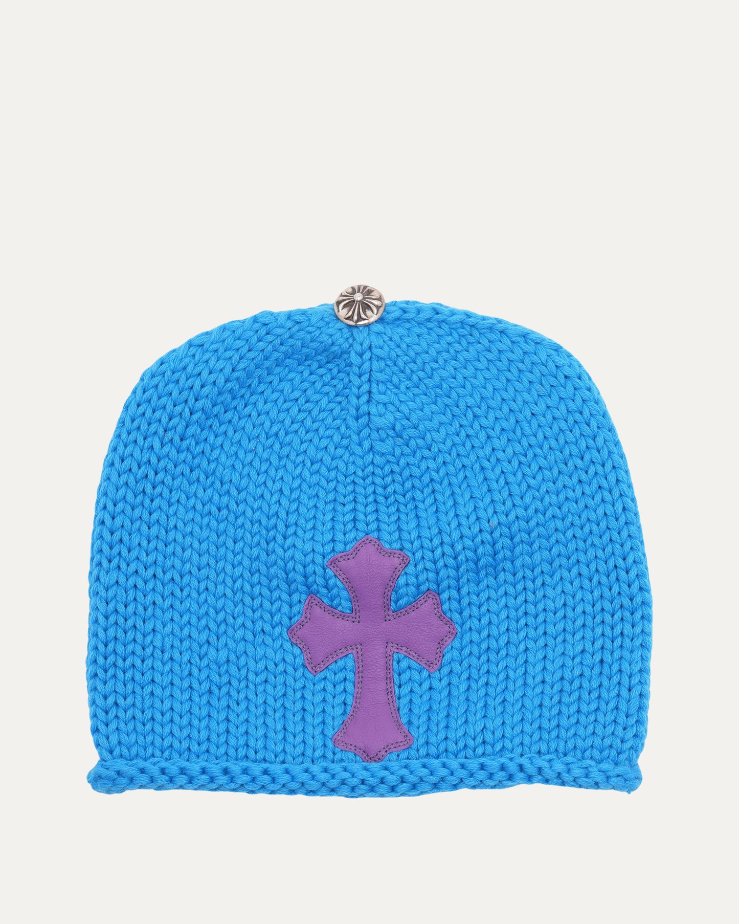 Cashmere Cross Patch Beanie