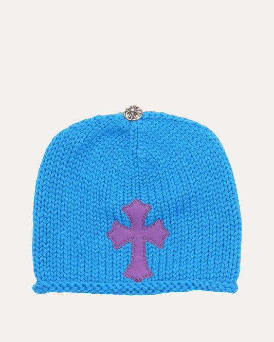 Cashmere Cross Patch Beanie