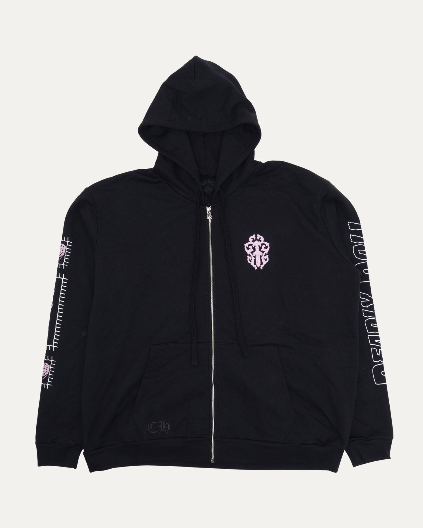 Deadly Doll Vine Dagger Zip Up Hoodie