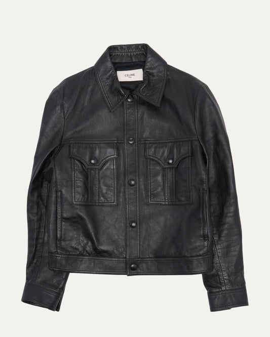 Leather Western Jacket