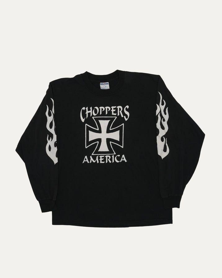 Choppers America Long Sleeve T-Shirt