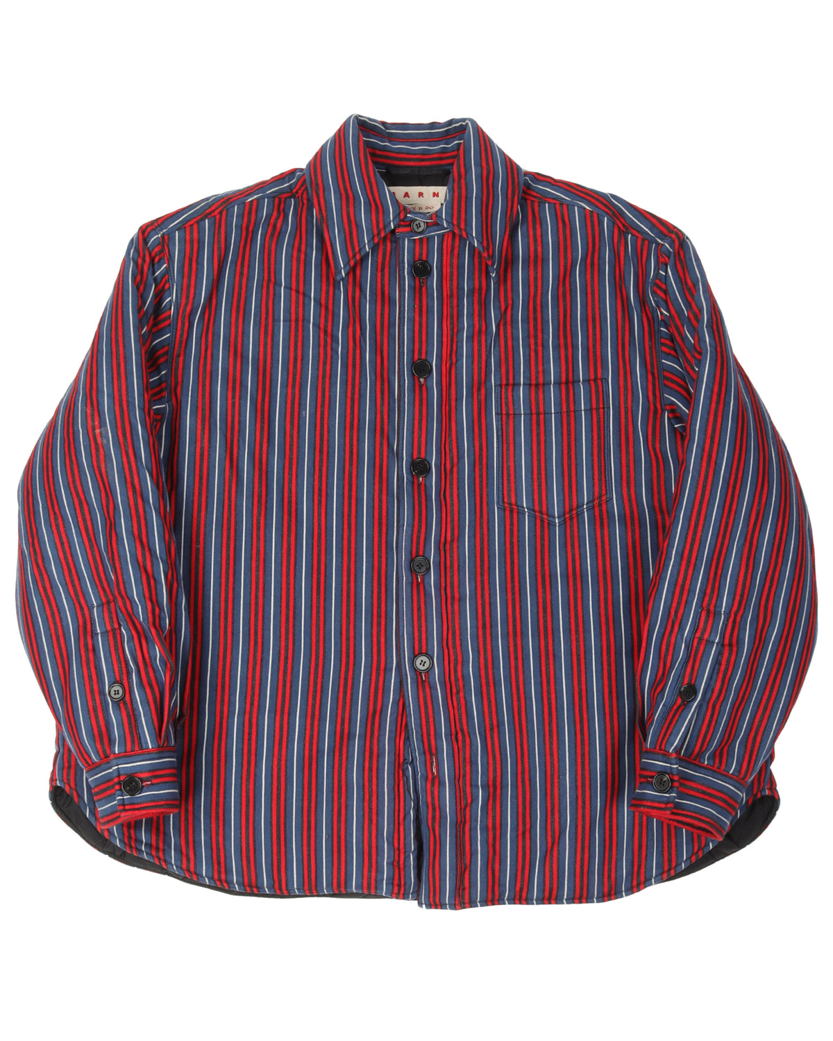 Padded Striped Shirt