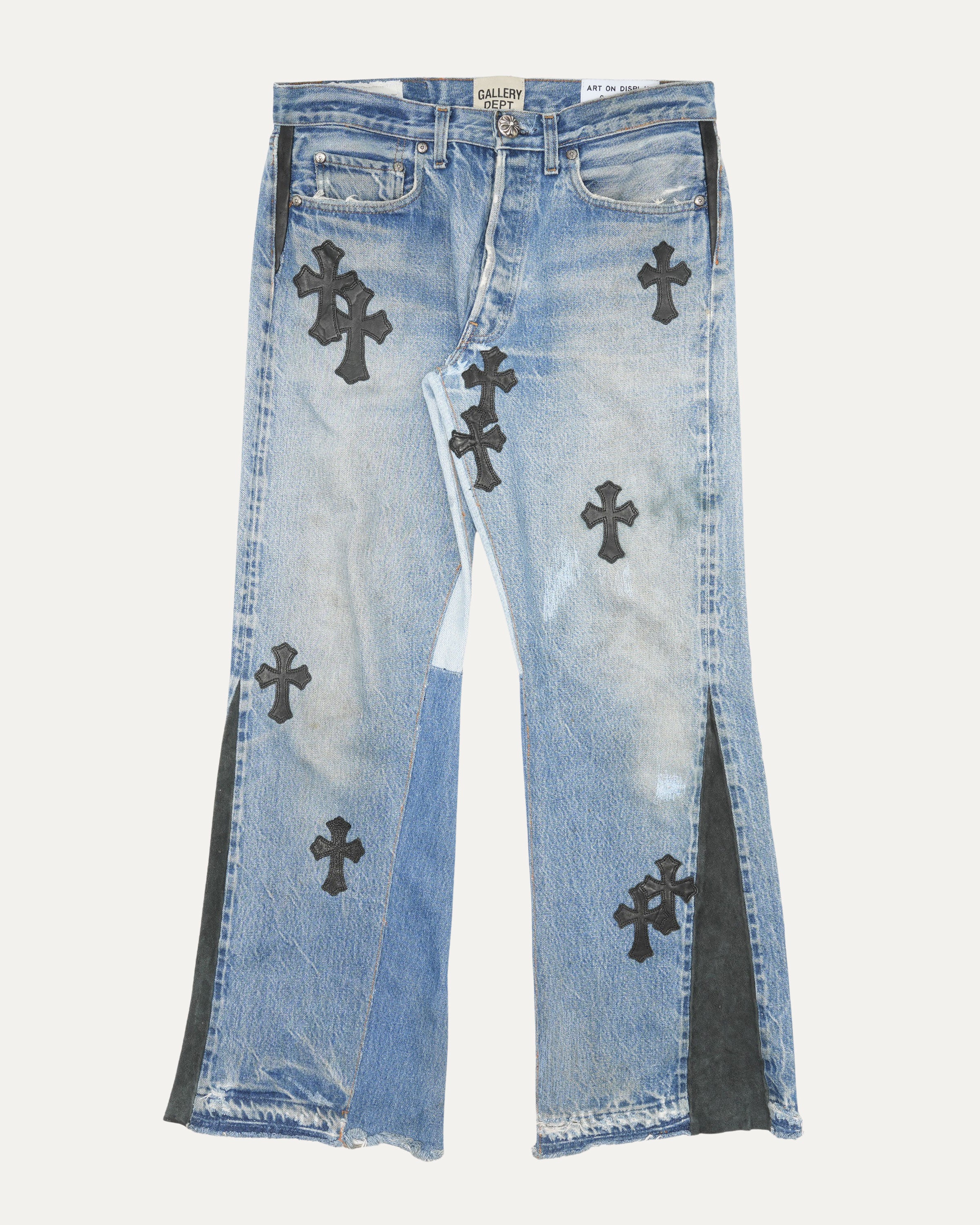 Gallery Dept. Cross Patch LA Flare Jeans