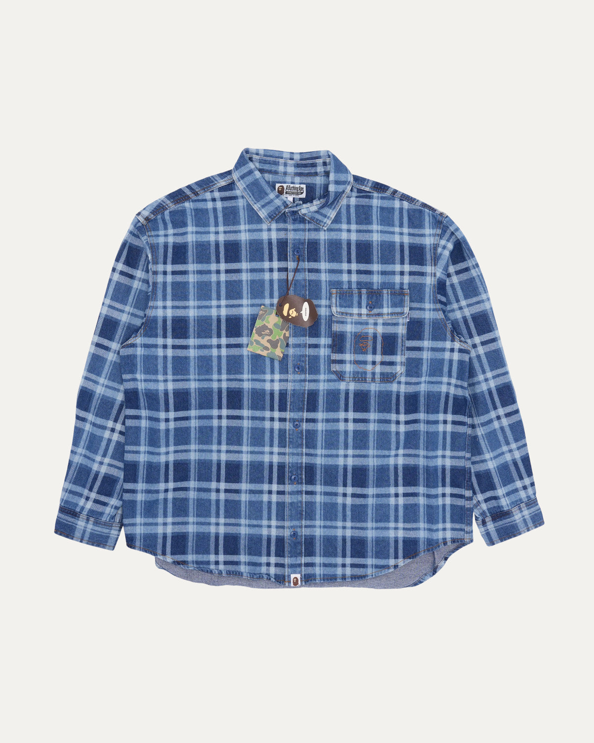 Plaid Denim Shirt