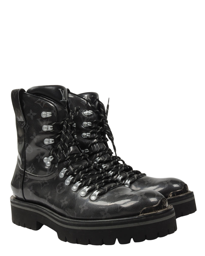 Patent Leather Outland Monogram Boot