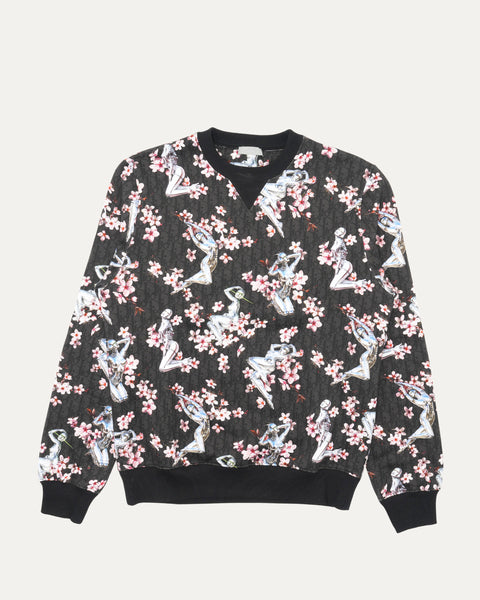 T Shirt Dior X Sorayama Sweater Dior Sorayama Oblique Crewneck