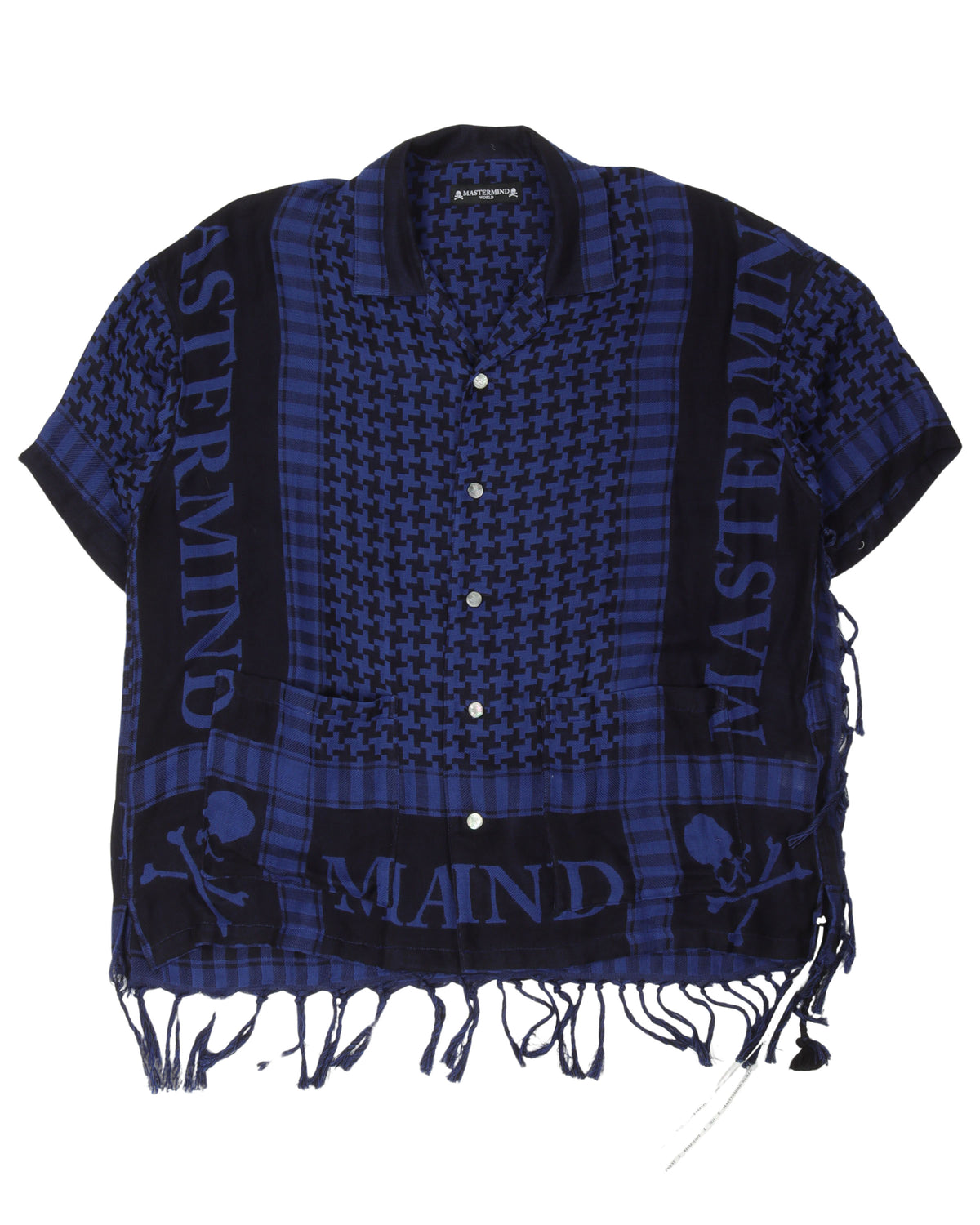 Scarf Button Up Shirt