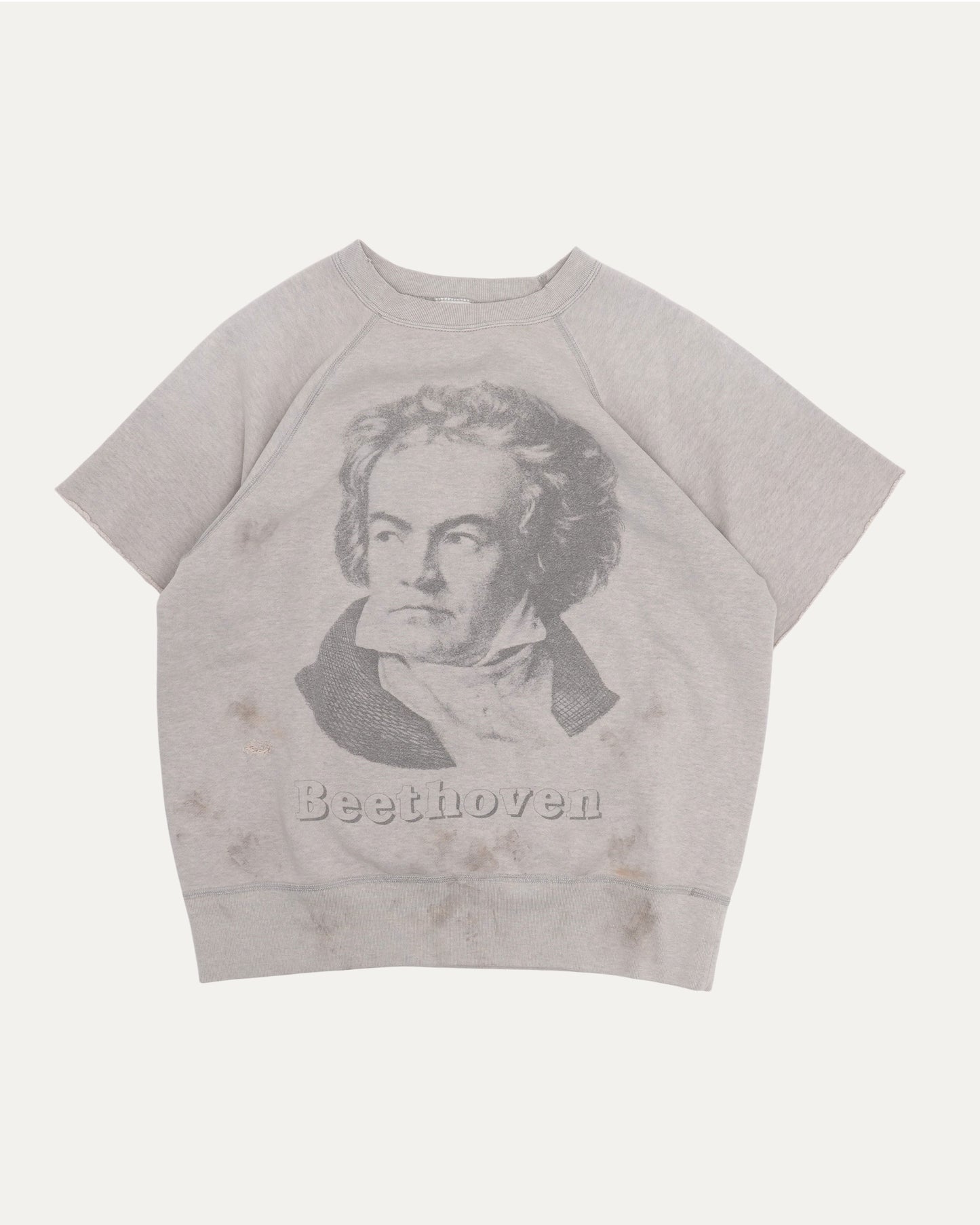 Beethoven Short Sleeve Crewneck Sweatshirt