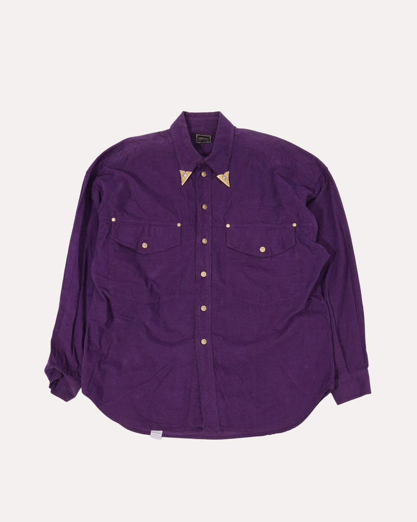 Jeans Signature Corduroy Shirt from the Collection of Andre Leon Talley