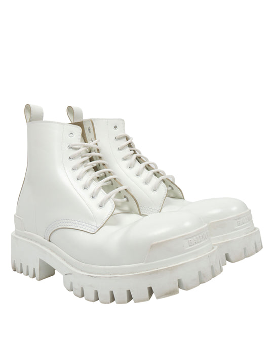 Leather Strike Boots