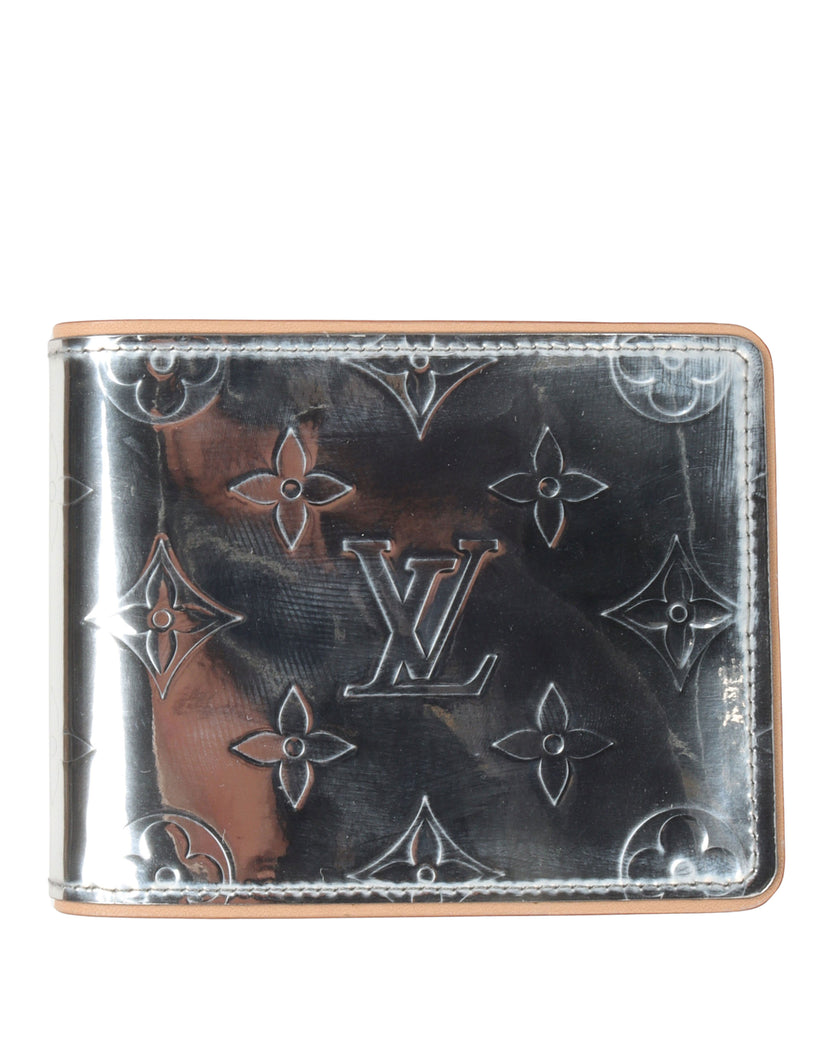 Monogram Leather Mirror Wallet