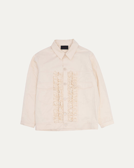 Drill Ruffles Utility Jacket